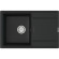 Кухонная мойка Point Лаура 78 PN3005B Черная Кухонная мойка Point Лаура 78 PN3005B Черная