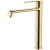 Смеситель для раковины AQUAme Asti AQM6414BG Шлифованное золото