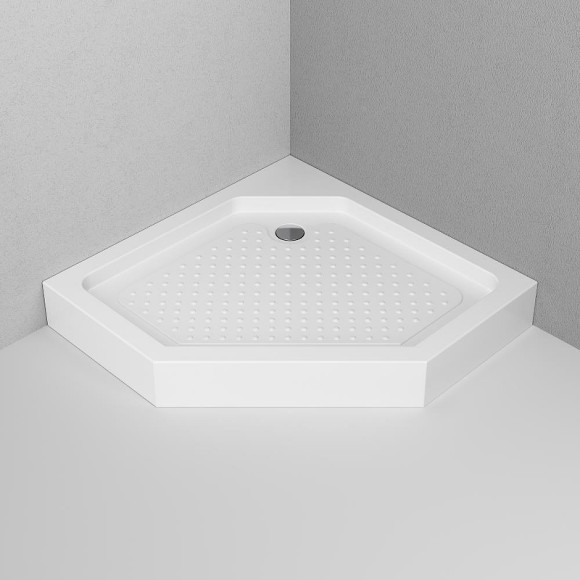 Акриловый поддон для душа AM.PM Gem 90х90 W90T-405-090WT Белый Акриловый поддон для душа AM.PM Gem 90х90 W90T-405-090WT Белый