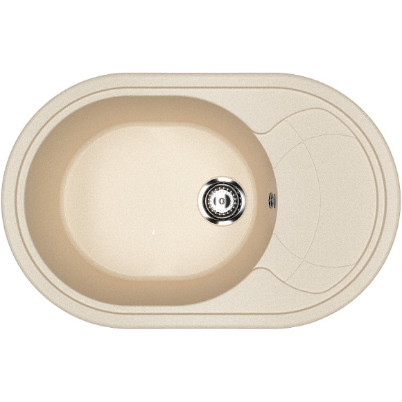 Кухонная мойка Ulgran Classic U-610-328 Бежевая