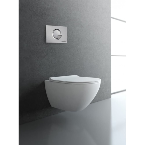 Унитаз Berges Puma Rimless 082131 подвесной с сиденьем Микролифт Унитаз Berges Puma Rimless 082131 подвесной с сиденьем Микролифт
