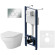 Комплект унитаза с инсталляцией AM.PM Inspire FlashClean IS49051.501700 с сиденьем Микролифт и клавишей смыва Хром Комплект унитаза с инсталляцией AM.PM Inspire FlashClean IS49051.501700 с сиденьем Микролифт и клавишей смыва Хром