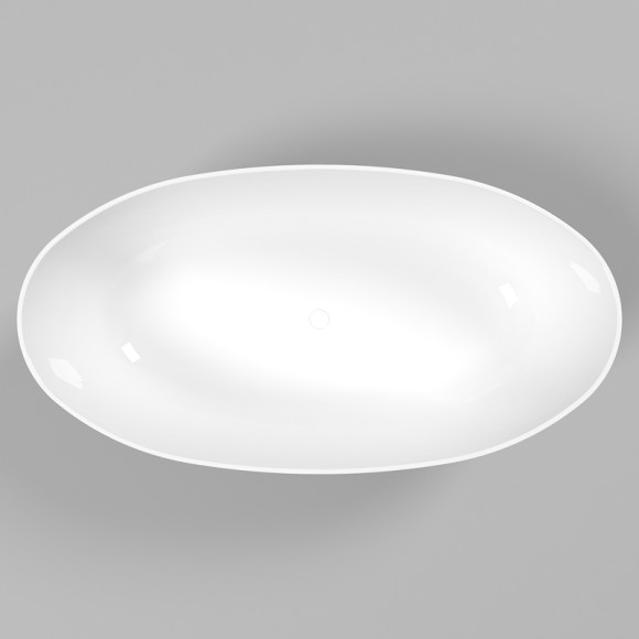 Ванна из искусственного камня Whitecross Diamond 170x87 0201.170087.100 Белая глянцевая без гидромассажа Ванна из искусственного камня Whitecross Diamond 170x87 0201.170087.100 Белая глянцевая без гидромассажа