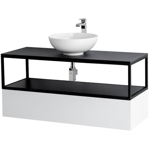 Тумба Cezares Cadro 120 CADRO-120-1C-SO-BG-BLUM подвесная Bianco Ghiaccio Тумба Cezares Cadro 120 CADRO-120-1C-SO-BG-BLUM подвесная Bianco Ghiaccio