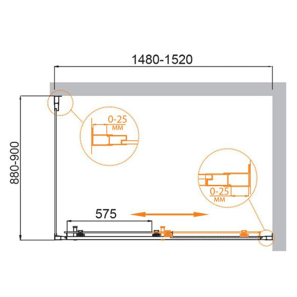 Душевой уголок Cezares Molveno 150x90 MOLVENO-AH-11-150/90-P-Cr профиль Хром стекло текстурное Душевой уголок Cezares Molveno 150x90 MOLVENO-AH-11-150/90-P-Cr профиль Хром стекло текстурное