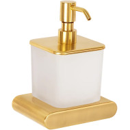 Дозатор для жидкого мыла Remer Lounge LN13BG Золото брашированное