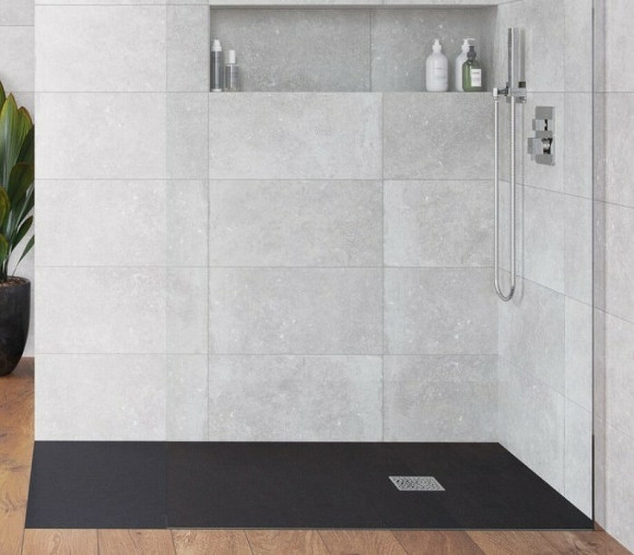 Душевой поддон из искусственного камня Excellent Arda 180x90 BREX.1503.180.090.BLN Черный Душевой поддон из искусственного камня Excellent Arda 180x90 BREX.1503.180.090.BLN Черный