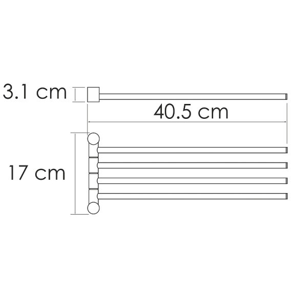Полотенцедержатель WasserKRAFT K-1034PG поворотный Золото глянцевое Полотенцедержатель WasserKRAFT K-1034PG поворотный Золото глянцевое