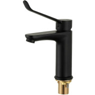 Смеситель для раковины Gappo G21-6 G1021-6 Черный матовый