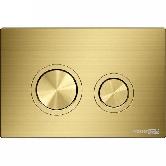 Инсталляция WasserKRAFT Aller 10TLT.010.ME.MG01 для унитаза с клавишей смыва Золото матовое Инсталляция WasserKRAFT Aller 10TLT.010.ME.MG01 для унитаза с клавишей смыва Золото матовое