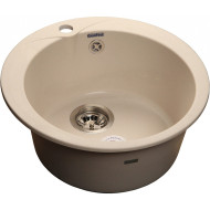 Кухонная мойка GranFest Rondo GF-R480 Белая Кухонная мойка GranFest Rondo GF-R480 Белая