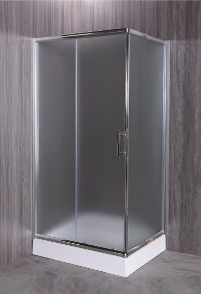 Душевой уголок Esbano ESR-8021 120x80 ESUGR8021 профиль Хром стекло рифленое
