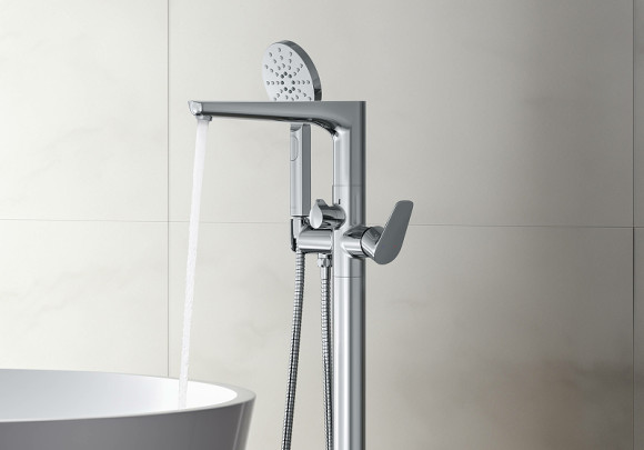 Смеситель для ванны Aquatek Бетта AQ1145CR Хром