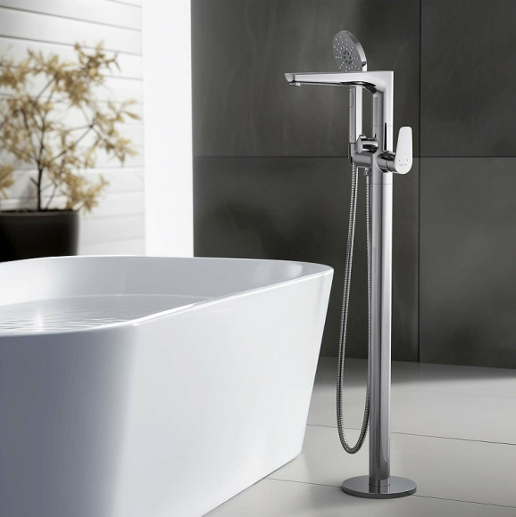 Смеситель для ванны Aquatek Бетта AQ1145CR Хром