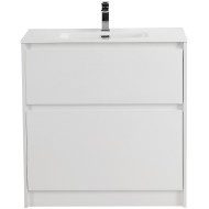 Тумба под раковину BelBagno Kraft 39 80 KRAFT39-800/390-2C-PIA-BO Bianco Opaco