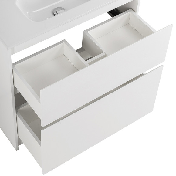 Тумба под раковину BelBagno Kraft 39 80 KRAFT39-800/390-2C-PIA-BO Bianco Opaco Тумба под раковину BelBagno Kraft 39 80 KRAFT39-800/390-2C-PIA-BO Bianco Opaco