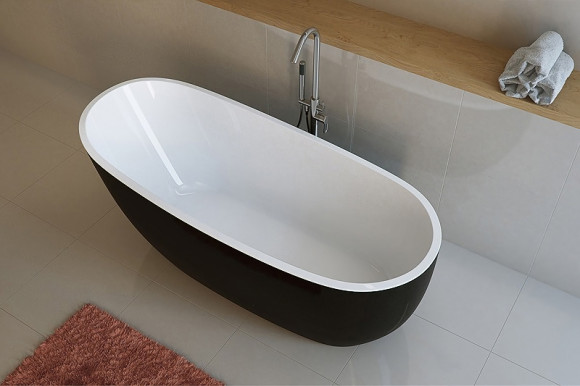 Акриловая ванна Excellent Comfort+ 175x74 WAEX.CMP2.17WB Черная без гидромассажа Акриловая ванна Excellent Comfort+ 175x74 WAEX.CMP2.17WB Черная без гидромассажа