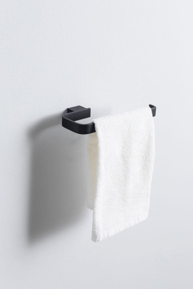 Полотенцедержатель Allen Brau Infinity 6.21010-31 Черный матовый Полотенцедержатель Allen Brau Infinity 6.21010-31 Черный матовый