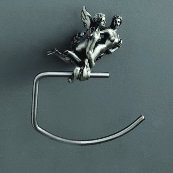 Полотенцедержатель Art&Max Romantic AM-B-0816-T Серебро