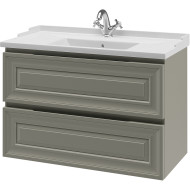 Тумба под раковину Caprigo Ponza 90 13523-030.000.00.20 подвесная Серая матовая