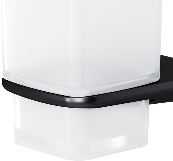 Стакан для зубных щеток AM.PM Inspire V2.0 A50A34322 Черный матовый Стакан для зубных щеток AM.PM Inspire V2.0 A50A34322 Черный матовый