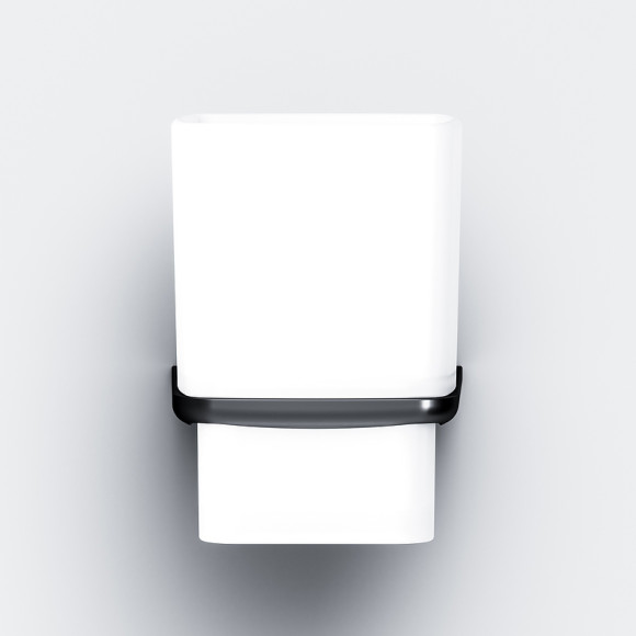 Стакан для зубных щеток AM.PM Inspire V2.0 A50A34322 Черный матовый Стакан для зубных щеток AM.PM Inspire V2.0 A50A34322 Черный матовый