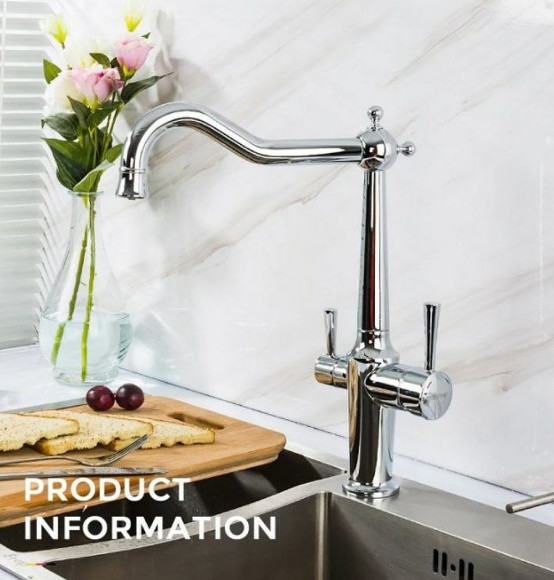 Смеситель для кухни Gappo G4398-14 Хром Смеситель для кухни Gappo G4398-14 Хром