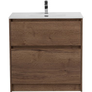 Тумба под раковину BelBagno Kraft 39 80 KRAFT39-800/390-2C-PIA-RT Rovere Tabacco