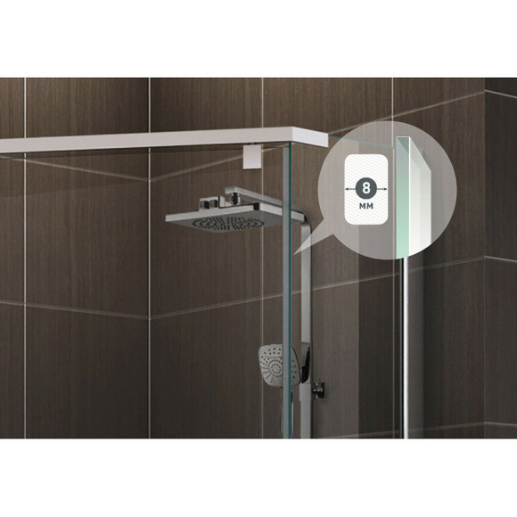 Душевой уголок Berges Oxygen 90х90 061021 профиль Хром стекло прозрачное Душевой уголок Berges Oxygen 90х90 061021 профиль Хром стекло прозрачное