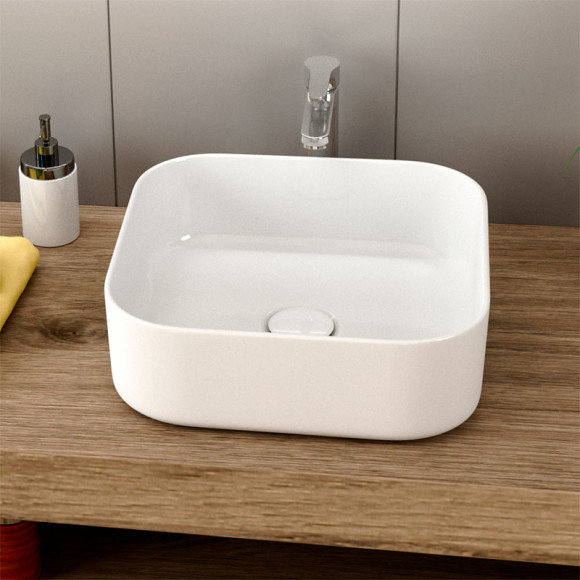 Раковина-чаша Point Меркурий 40 PN43831 Белая Раковина-чаша Point Меркурий 40 PN43831 Белая