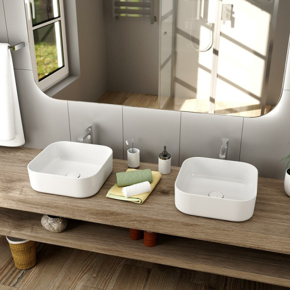 Раковина-чаша Point Меркурий 40 PN43831 Белая Раковина-чаша Point Меркурий 40 PN43831 Белая