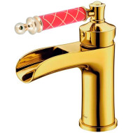 Смеситель для раковины Boheme Vogue 211-MR-R Золото