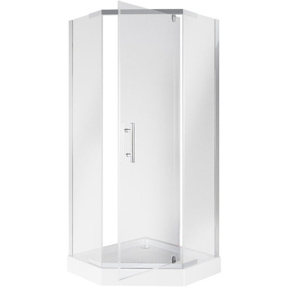 Душевой уголок Niagara Eco 100х100 NG-010-14D профиль Хром стекло прозрачное Душевой уголок Niagara Eco 100х100 NG-010-14D профиль Хром стекло прозрачное