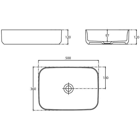 Раковина-чаша Allen Brau Fantasy 50 4.11021.PT Петроль Раковина-чаша Allen Brau Fantasy 50 4.11021.PT Петроль