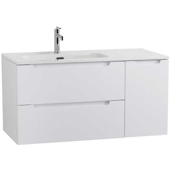 Тумба под раковину BelBagno Etna 100 L ETNA-1000-2C-1A-SO-BL-L подвесная Bianco Lucido Тумба под раковину BelBagno Etna 100 L ETNA-1000-2C-1A-SO-BL-L подвесная Bianco Lucido