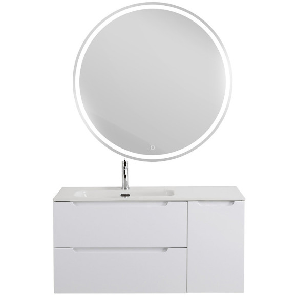 Тумба под раковину BelBagno Etna 100 L ETNA-1000-2C-1A-SO-BL-L подвесная Bianco Lucido Тумба под раковину BelBagno Etna 100 L ETNA-1000-2C-1A-SO-BL-L подвесная Bianco Lucido