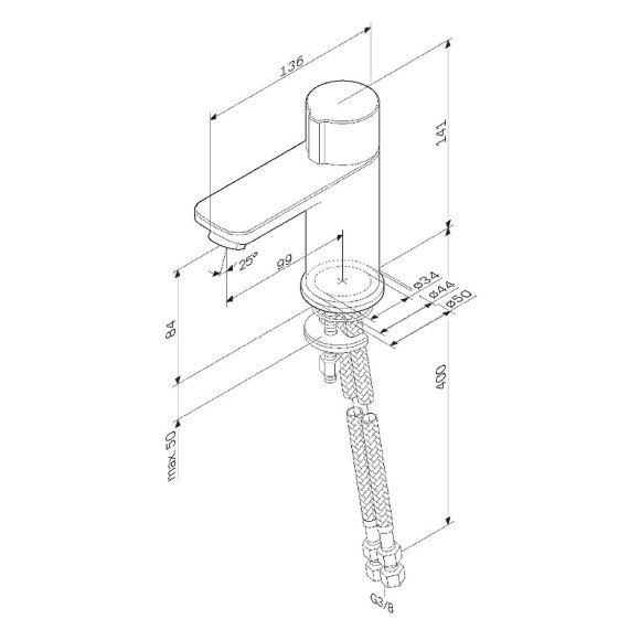 Смеситель для раковины AM.PM X-Joy F85A02522 Черный матовый Смеситель для раковины AM.PM X-Joy F85A02522 Черный матовый