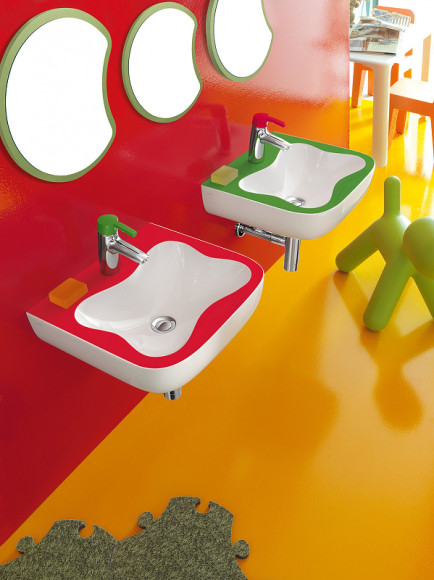 Зеркало Laufen Florakids 32 4.6161.2.003.472.1 Зеленое Зеркало Laufen Florakids 32 4.6161.2.003.472.1 Зеленое