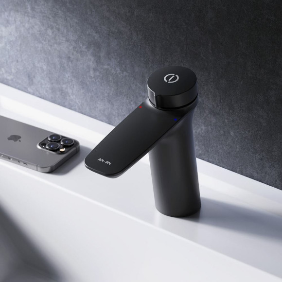Смеситель для раковины AM.PM Inspire V2.0 TouchReel F50A02522 Черный матовый Смеситель для раковины AM.PM Inspire V2.0 TouchReel F50A02522 Черный матовый