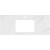Столешница под раковину Kerama Marazzi Plaza Classic Neo Монте тиберио 120 PL3.SG507120R\120 Белый мрамор