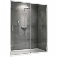 Душевая дверь Abber Komfort 140 AG93140 профиль Хром стекло прозрачное Душевая дверь Abber Komfort 140 AG93140 профиль Хром стекло прозрачное