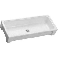 Хозяйственная раковина Hatria Complementi 120 YN05 Белая Хозяйственная раковина Hatria Complementi 120 YN05 Белая