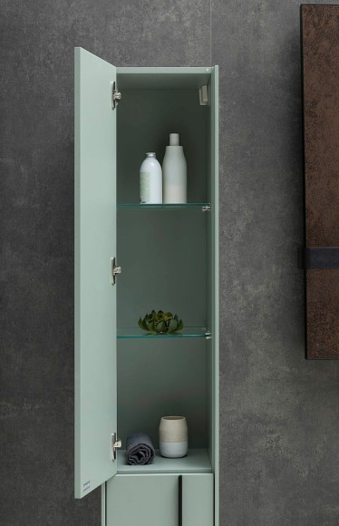 Шкаф пенал Allen Brau Reality 30 L 1.32002.CGM подвесной Олива матовая Шкаф пенал Allen Brau Reality 30 L 1.32002.CGM подвесной Олива матовая