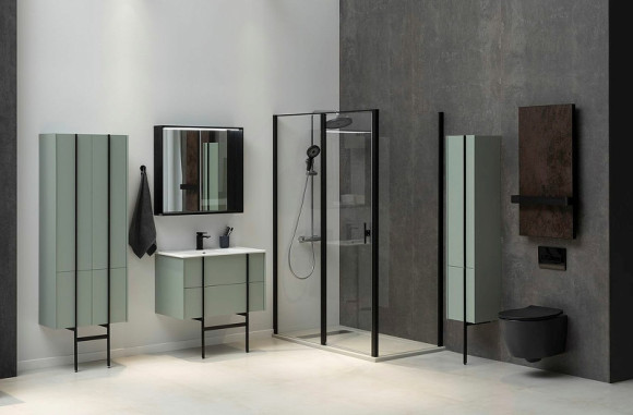 Шкаф пенал Allen Brau Reality 30 L 1.32002.CGM подвесной Олива матовая Шкаф пенал Allen Brau Reality 30 L 1.32002.CGM подвесной Олива матовая