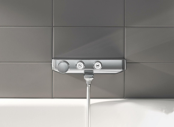 Смеситель для ванны Grohe Grohtherm SmartControl 34718000 с термостатом Хром Смеситель для ванны Grohe Grohtherm SmartControl 34718000 с термостатом Хром
