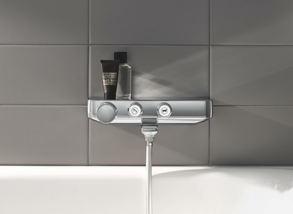 Смеситель для ванны Grohe Grohtherm SmartControl 34718000 с термостатом Хром Смеситель для ванны Grohe Grohtherm SmartControl 34718000 с термостатом Хром