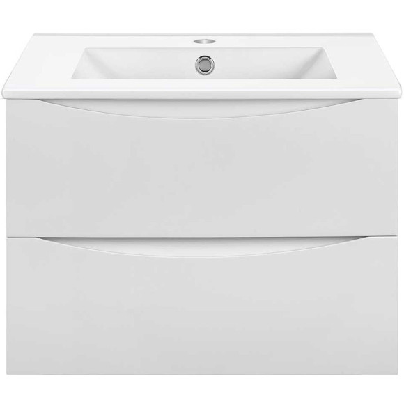 Тумба под раковину Vincea Mia Slim 70 VMC-2MC700S1GW подвесная G.White