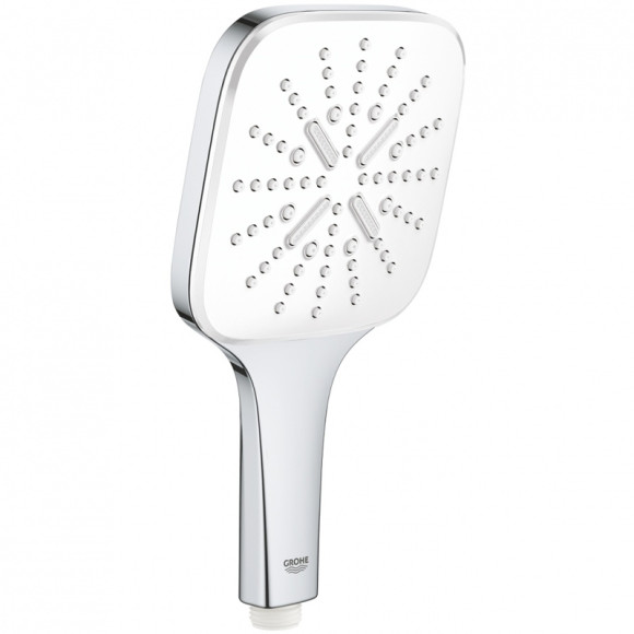 Ручной душ Grohe Rainshower SmartActive 130 Cube 26551LS0 Белая луна