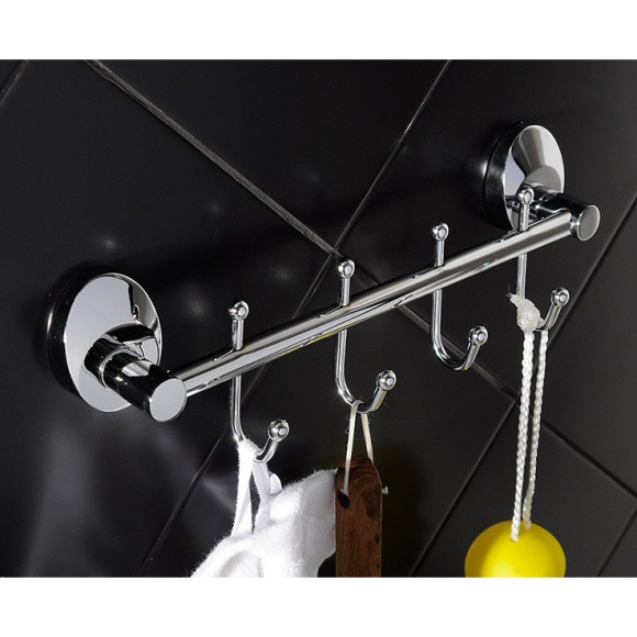 Крючки для полотенец Fixsen Europa FX-21805-4 Хром Крючки для полотенец Fixsen Europa FX-21805-4 Хром