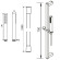Душевой гарнитур Excellent Lino AREX.SS.060CR Хром Душевой гарнитур Excellent Lino AREX.SS.060CR Хром
